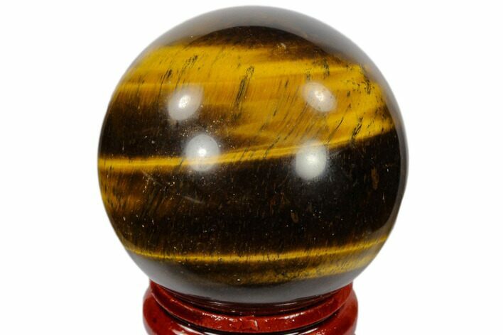 Polished Tiger's Eye Sphere - South Africa #116075